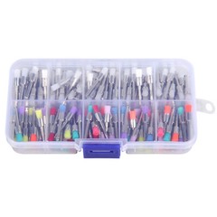 200pcs Dental Teeth Prophy Polishing Brushes Latch Type Mixed 2.35mm 10 Mixed