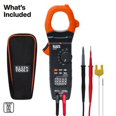 Klein Tools CL910 2000A AC/DC Auto-Ranging TRMS Clamp Meter with Worklight
