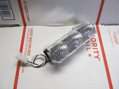 Whelen Justice Series LED Con 3 Clear White Inboard Module