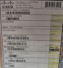 NEW Sealed Cisco CS-KIT-MINI-K9 TTC7-26 TTC5-09 Web Conference Kit Mini