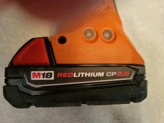 Utilco BLL-W-I 18 Volt 6 Ton In-line Press Crimper Working Ships Free