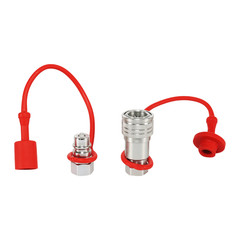 1/4″ AG Hydraulic Quick Couplers Set – 3/8″ SAE Thread