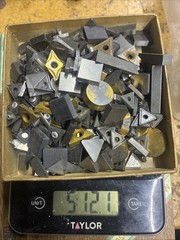 Carbide Inserts And Endmills Lot
