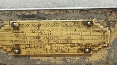 Barber Colman Bench Center Inspection Fixture machinist Inspection Tool