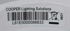 NEW Cooper Halo Recessed Light HM612840 6″ LED Module 4000K + 61MDC Reflector