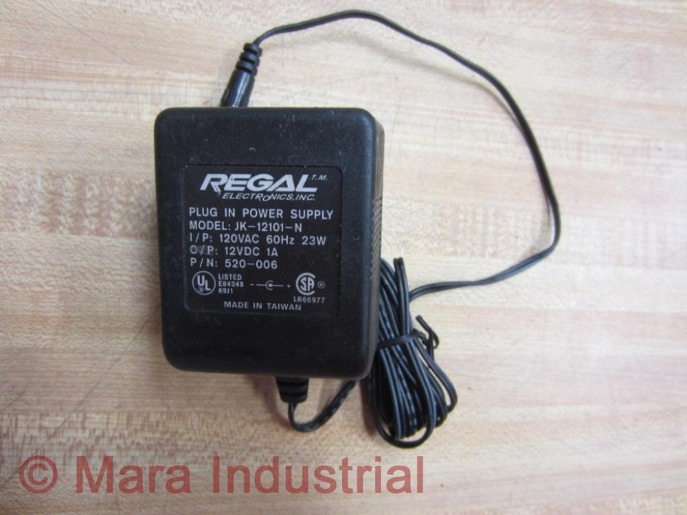 Regal JK-12101-N Power Supply JK12101N