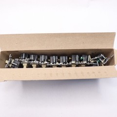 (10-Pk) Leviton Single Pole Toggle Quiet Switch Ivory 15A/120VA 1451-2IM