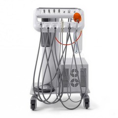 Portable Dental Unit w/ Air Compressor Curing Light Scaler 4H Handpieces