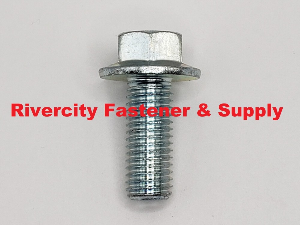 M12-1.75×30 Hex Head Flange Bolts 12mm x 30mm Grade 10.9 Screws M12x1.75 x 30