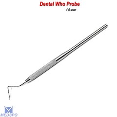 Who Probe Periodontal BPE Marking Color Coated Ball Tip Lab Dental Instruments