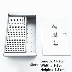 Orthopedics Instruments HA1.5mm 2.0mm 2.7mm Bone Screws Rack Sterilization Box