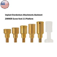 Dental Core Tool Ø3.5mm for BEGO, Zimmer, MIS, Cortex, Adin Attachment Abutments