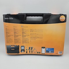 Testo 557S Smart Digital Manifold With Vacuum Kit 4-Valve Wireless Vac Bluetooth