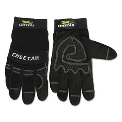 MCR Safety 935CHXL Cheetah Gloves – X-Large, Black (1-Pair) New