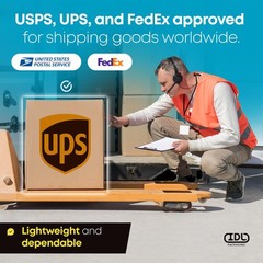 Medium Moving & Shipping Boxes 12″L x 6″W x 6″H (25-Pack) – Extra Strength 20…
