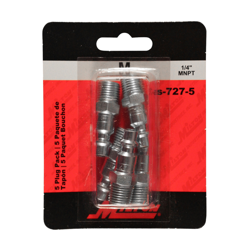 Milton S-727-5 Milton Industries 1/4″ Male Plug M-Style