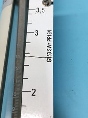 ROTA YOKOGAWA FLOW METER RAGH02 176 DEGREES F MAX 1″ CONNECTION, 177148