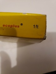 Lot of 10 Flexon 40-1 ecoplus Roller Chain 1 foot length w/ 10 connecting links