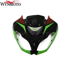 Black Red Green ABS Plastic Fairing Kit Kawasaki ZX6R ZX636R 2009-2012 Bodywork