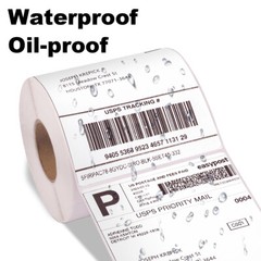350 Labels/Roll 4″ x 6″ Thermal Shipping Labels Self Adhesive Blank Label Paper