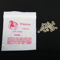 5000pcs/Pack Dental Orthodontic Elastics Bands Rabbit Force 6.5 OZ,1/8″ 50 Bags