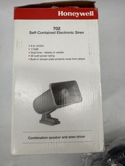 Honeywell Ademco 702, Self-Contained Electric Security Siren, 6-12VDC
