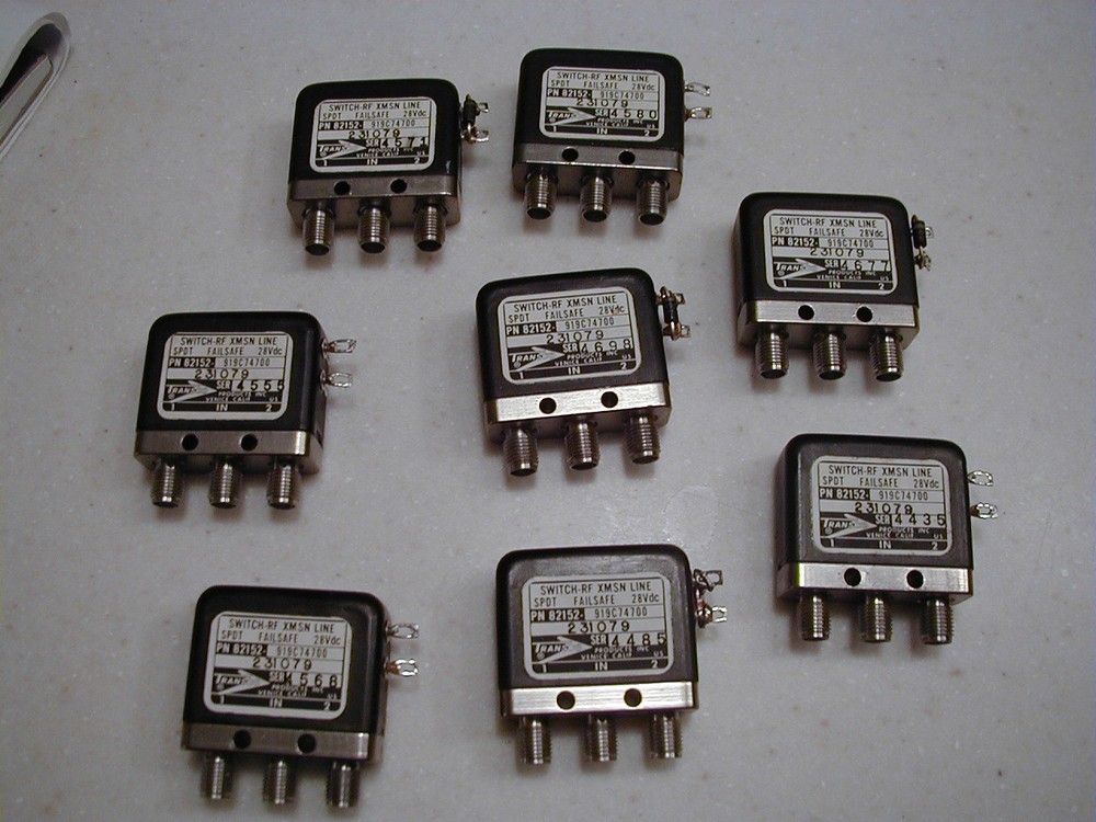 Transco Brand DC-18 GHz SMA Relay 919 type, 28 VDC, used good condition