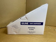 Uline S-444 4-Roll Tape & H-596 3-inch Industrial Tape Dispenser Starter Pack