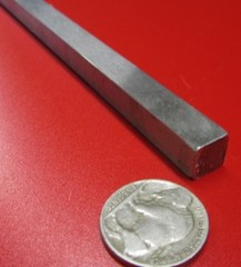 Square 4140 Alloy Steel Annealed Bars, 3/8″ x 3/8″ Wide x 60″ Length