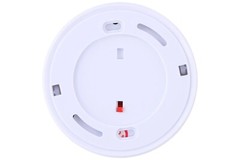 Grundig Smoke Alarm 10 Year Battery Life 85dB Inc + 3M Adhesive Pad Set