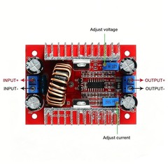 2Pack 400W DC-DC Step Up Boost Buck Voltage Converter Power Supply Module 15A