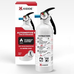Fire Extinguisher for Vehicles Cars Trucks Single-Use 5BC ‎3.2 pounds
