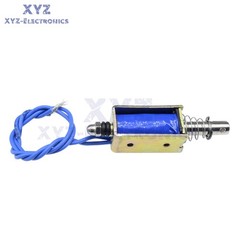 1-10Piece JF-0530B 24V 5N/10mm Pull-Push-Type Reset-Style Solenoid Electromagnet