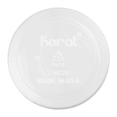 Karat 24oz PET Plastic Cold Cups (98mm) – 600 ct, C-KC24