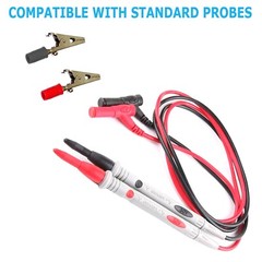 1Pair of Multimeter Voltmeter Test Probe Leads for Meter Electrical 1000V