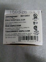 Arrowhart 8310MV Single Receptacle 100528 – 5-20R – Lot of 5