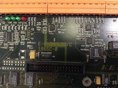 KEBA / Engel 18658-1 Circuit Board E-8-ANALOG/C 1865C-0 Used #80883