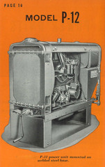 Early IH International Power Units Color Brochure Gasoline Distillate Diesel Gas