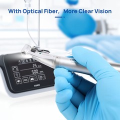 COXO Dental 20:1 Implant Surgical Handpiece Contra Angle LED External Water