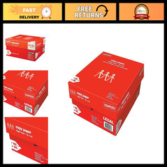 High-Quality 8.5″x14″ Copy Paper, 20lb, 92 Bright, 500 Sheets/Ream, 10 Reams