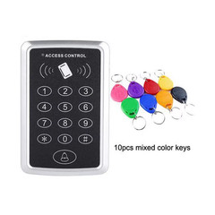 125KHz RFID Access Control Keypad EM Card Reader Door Access Control System Door