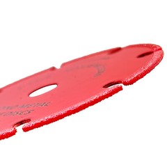 Diamond Cut-off Wheel Metal Cut-Off 3 Inch with 5000+ Cuts on Rebar, 3/8″ Arbor