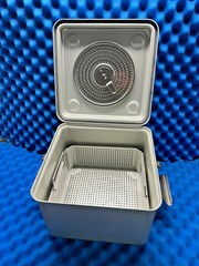 CASE MEDICAL SC08HG STERILIZATION CONTAINER 12.3″ X 11″ X 8″ WITH BASKET BSKH04