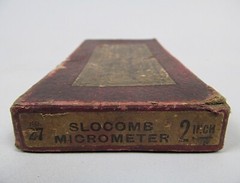 Slocomb Outside Micrometer Caliper 2″ No. 27 In Original Box Vintage