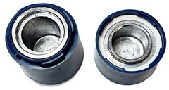 Lead Pig Shielded Container 2″ Dia Screw Top Plastic Shell Refurb