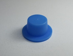 x50 1/2″ Tapered Blue Cap Plug LDPE 10-05062 LF15A Alliance Plastic protective