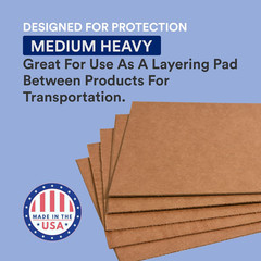 Moving Corrugated Sheets Large, 20″L X 16″W 50-Pack | Corrugated Cardboard Sheet