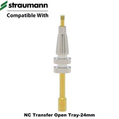 Dental Locator Abutment Transfer Open Closed Tray Analog NC/RC Fit Straumann ITI