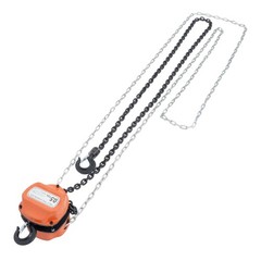 Chain Hoist 1/2 Ton (1100Lbs) Capacity 10FT Manual Hand Lift Chain Block Hoist