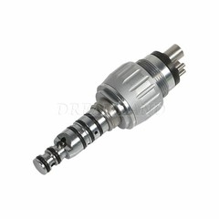 5 Yabang Dental High Speed Handpiece with 4 Holes Quick Coupler 360° Swivel
